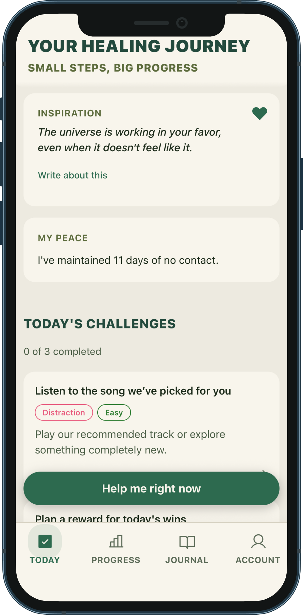 Breakup Reset app screen preview 4